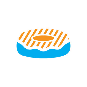 Glazed Donut with Sprinkles – Sweet Pastry Delight
