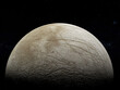 © SN - A view of Jupiter's moon Europa