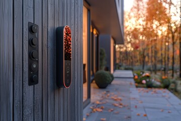 Smart doorbell with live video for home security