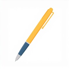 illustration of a pen isolated on white