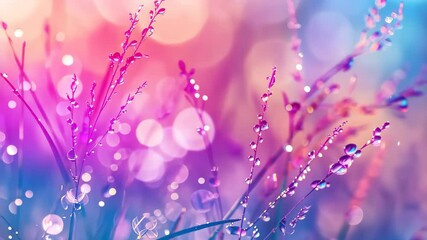 Wall Mural - Beautiful blurred background of natural spring nature in pastel colors.