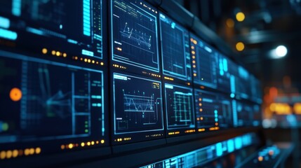 Digital Interface with Data Displays