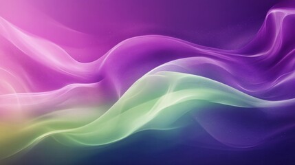 Wall Mural - Abstract Colorful Wave Background