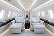 © Chanagun - Luxury private jet interior seating