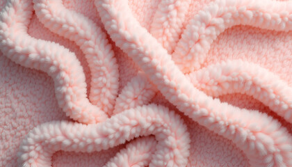 Wall Mural - seamless soft fleece material texture, realistic patterns, natural colors in soft lighting