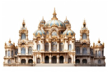 Canvas Print - Architecture building palace dome.