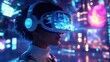 © Sergey - VR Gamer Immersed in Multiplayer Game