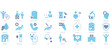 © rohmad - Health checkup icons set. Set of editable stroke icons.Set of Health checkup
