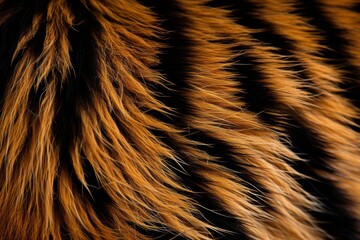 short hair tiger texture fur backgrounds full frame.
