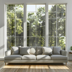 Canvas Print - modern living room