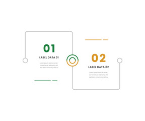 Poster - 2 section comparison infograph 