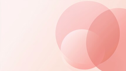 Poster - pink gradient circles on white background for modern projects. versatile and trendy design with copy