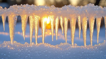 Poster - Melting Moments, Icicles