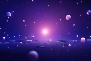 Wall Mural - purple backgrounds astronomy galaxy.