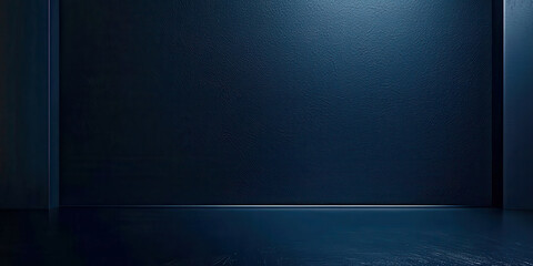 Wall Mural - a blue wall with a black background