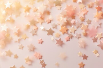 Sticker - 3d stars gradient background backgrounds abstract confetti.