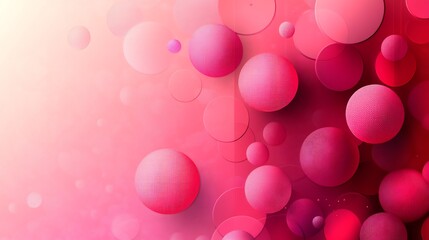 Poster - Simple International Women's Day banner abstract geometric patterns in shades of pink Clean background with generous blank space for text and messaging