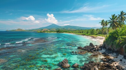 Canvas Print - Tropical Beach Paradise