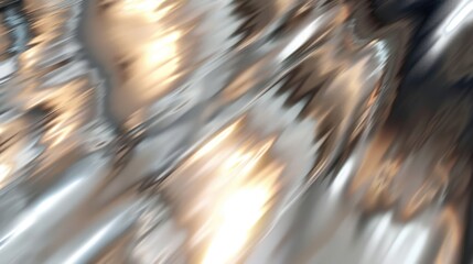 Poster - Abstract Metallic Surface