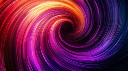 Aufkleber - Swirling Colorful Abstract Design Background