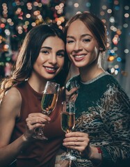 Wall Mural - new year party
