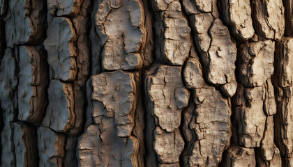 Detailed tree bark texture for natural background designs
