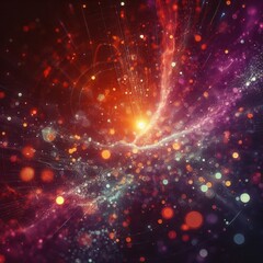Wall Mural - the cosmos and galaxies near the solar system