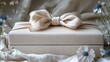 © tunanon - Elegant Gift Box with Satin Ribbon Detail