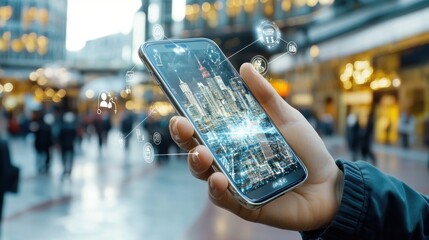 Digital App Reporting Issues in City Environment