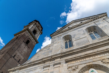 Turin Cathedral bell tower view