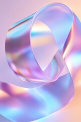 Poster - Curved Surface Object Close-Up