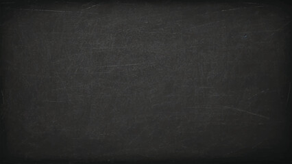 Poster - black board or chalkboard wall texture background, Black and white background wall textured . black wall texture on black . black background vintage backdrop Style background.