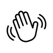 © ValGraphic - Waving hand icon