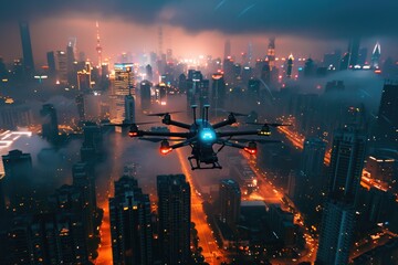 City Night Drone