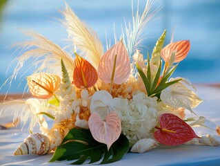 Wall Mural - still life with flowers