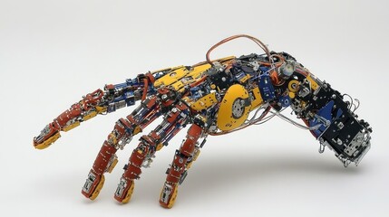 Poster - A Robotic Hand Constructed from Recycled Materials