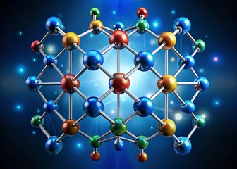 Detailed Calcium Atomic Structure Diagram for Educational Purposes in Chemistry and Science Classes