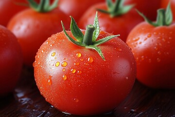 Delicious fresh tomatoes