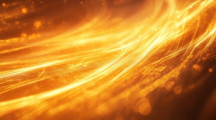 Wall Mural - warm glowing light streaks abstract background