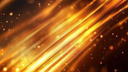 Wall Mural - warm glowing light streaks abstract background