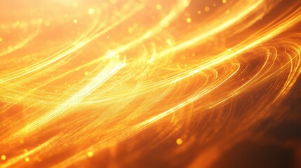Wall Mural - warm glowing light streaks abstract background