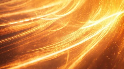 Wall Mural - warm glowing light streaks abstract background