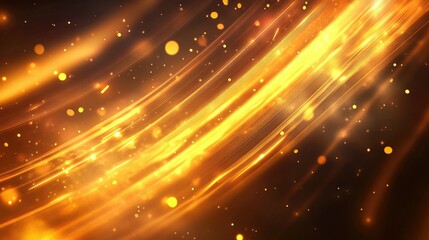 Wall Mural - warm glowing light streaks abstract background