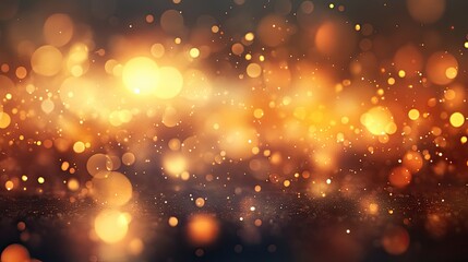 Wall Mural - warm glowing light streaks abstract background