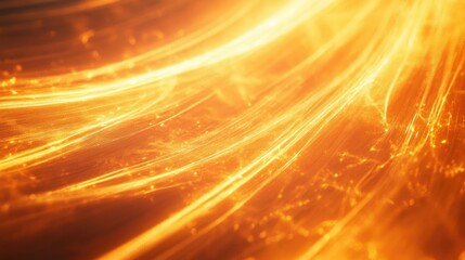 Wall Mural - warm glowing light streaks abstract background