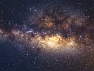 Milky Way Shining Brightly