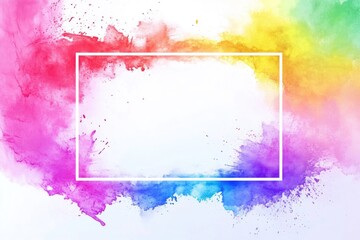 Colorful Watercolor Background