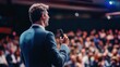 © Johannes - Speaker at Business convention and Presentation.
