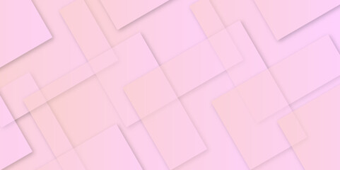 Poster - Abstract modern pink color pattern geometric luxury gradient line background random square shape design. 3d shadow effects, modern design template background. layered geometric triangle shapes.