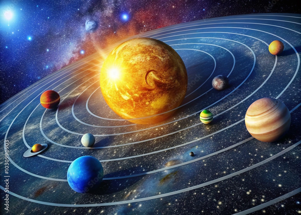 Explore the Geocentric Model of the Solar System: Understanding Earth's ...